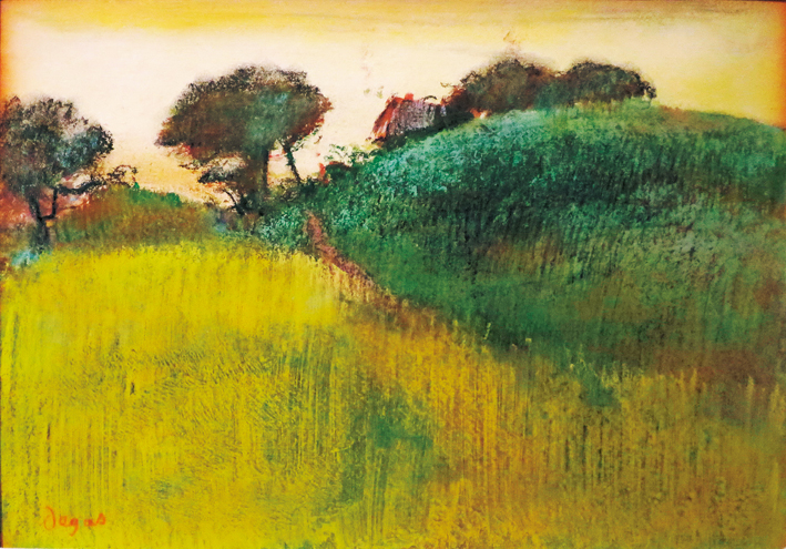  埃德加·德加 Edgar Degas—— 田野风光